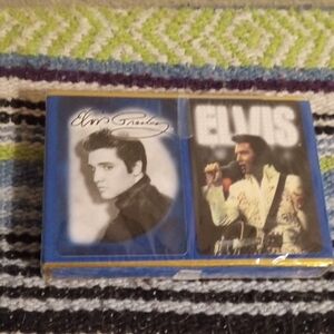 Elvis Presley Collectible Card Set - Blue